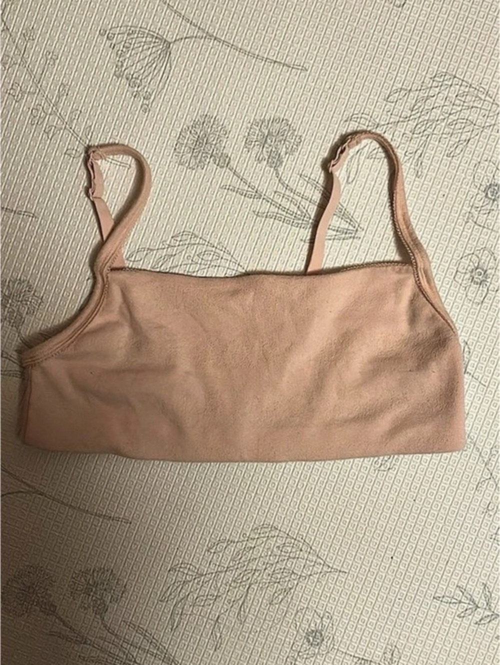 Skims Pointelle Logo Scoop Bralette size M